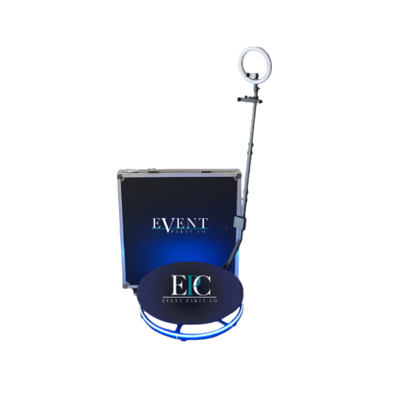 3FT 360 Photo Booth – Complete Interactive Package with VIP Creative Training