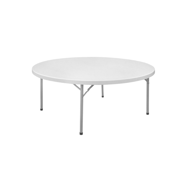 Round Folding Table - 6 Foot