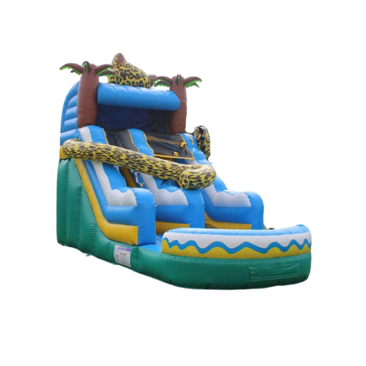 Cheetah Splash Water Slide