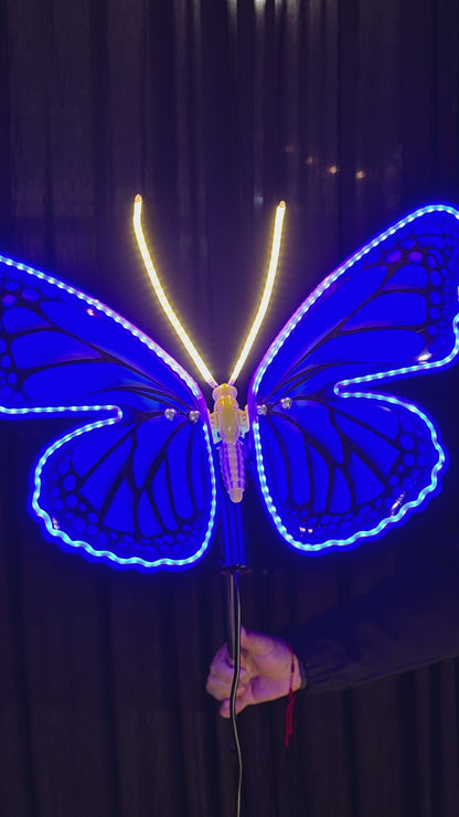 Motion Butterfly, Blue